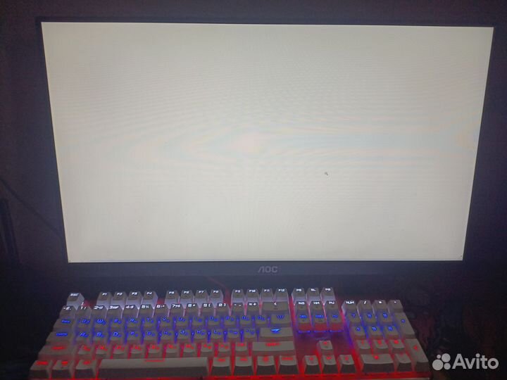Монитор AOS 24, IPS, full HD, 65гц и кронштейн