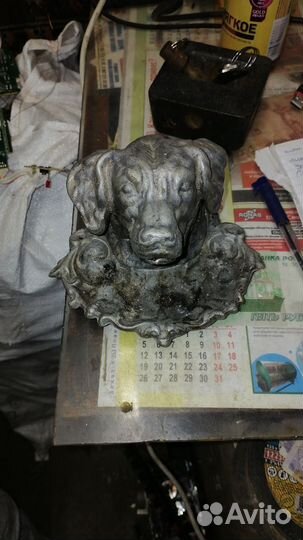 Пепельница собака