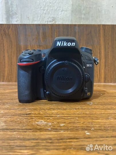 Фотоаппарат Nikon D610 body + допы