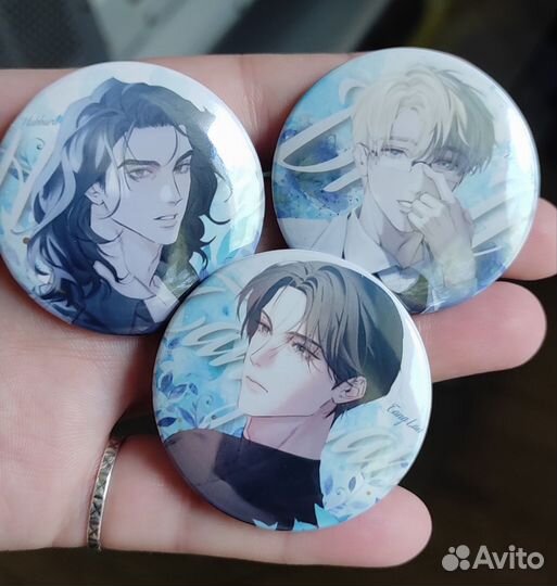 Значок по маньхуа новелле Маленький гриб