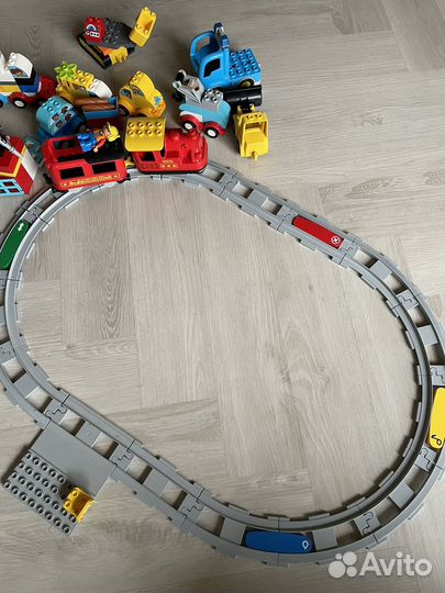 Lego duplo железная дорога + еще наборы