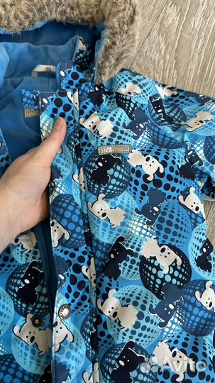 Зимний комбинезон lenne 80 размера