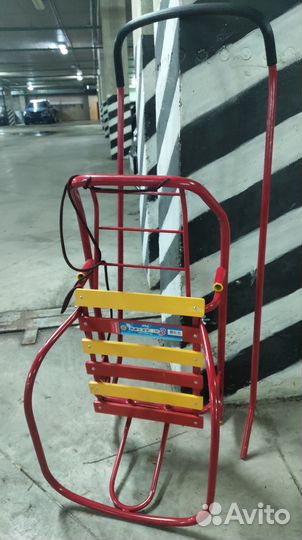 Детские санки с колесами