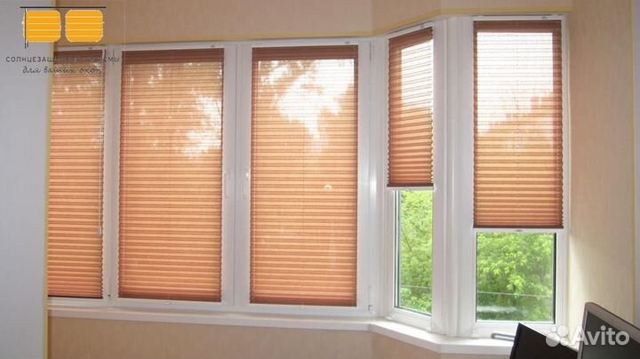 Жалюзи шторы плиссе