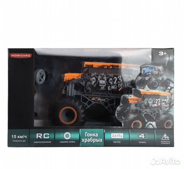Машинка mobicaro ру monster truck