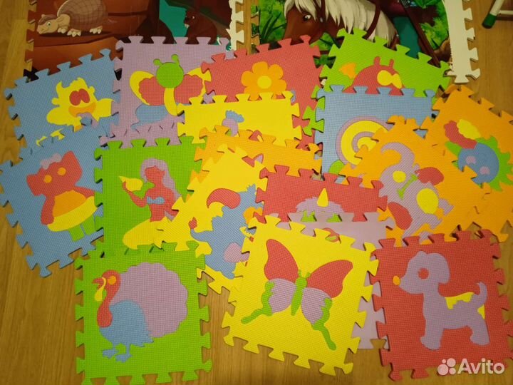 Коврик пазл 30штук