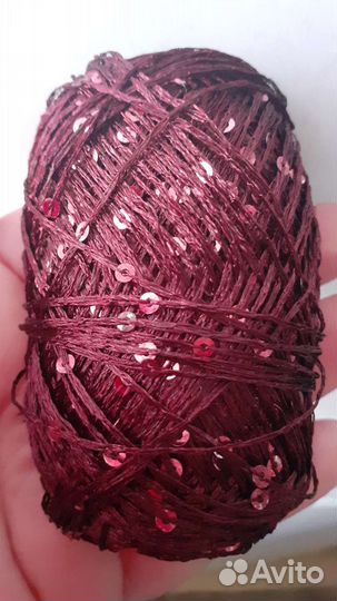 Добавочная нить с пайетками