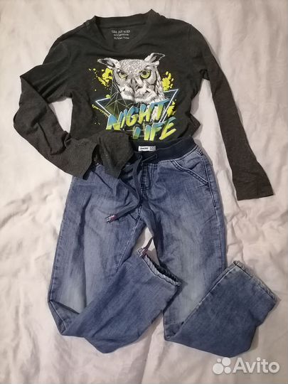 Джинсы футболки рубашки шорты