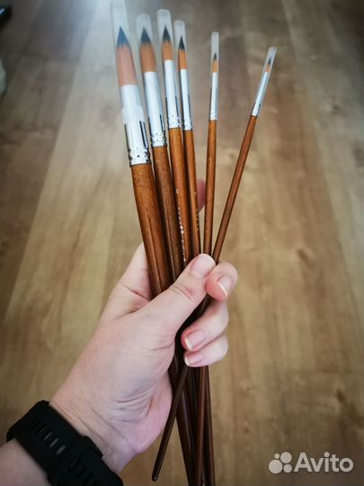 Кисти художественные синтетика