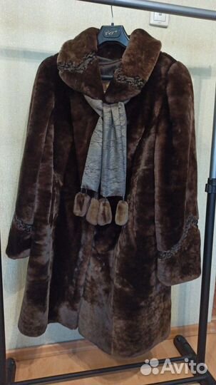 Шуба мутоновая новая