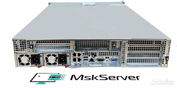 Сервер Supermicro 6029U-E1CR4 NEW 2xSilver 4114 128Gb