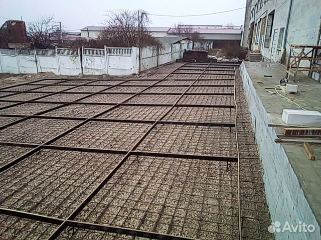 Бетонные работя
