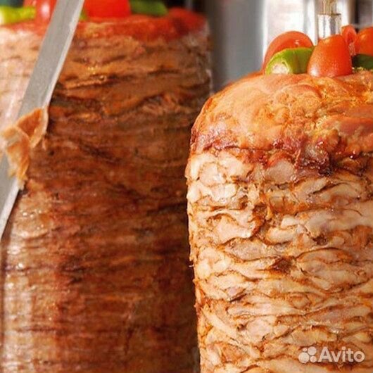 Мясо мар. в бобинах для шаурмы/шавермы/донер