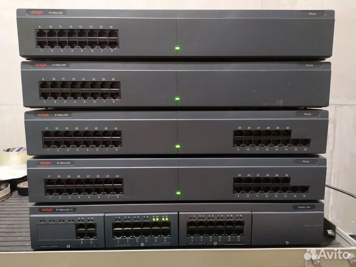 Атс Avaya IP Office 500 V1 & V2 + платы и модули
