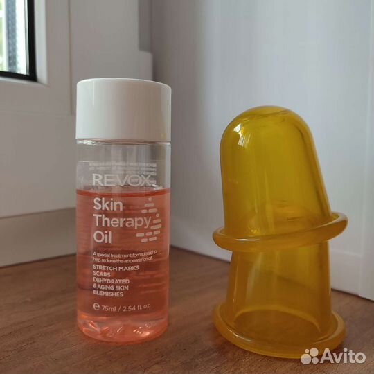 Банки для массажа 2 шт + масло revox в подарок