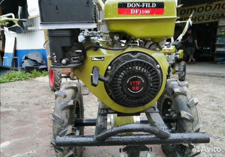 Мотоблок Дон 9л.с редукторный с понижайкой 3в пере
