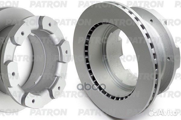 Диск тормозной зад. iveco daily III 06- PBD1197