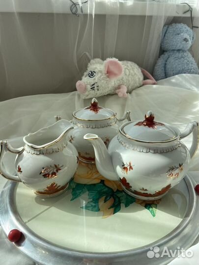 Сервиз чайный Вербилки СССР Барбарис