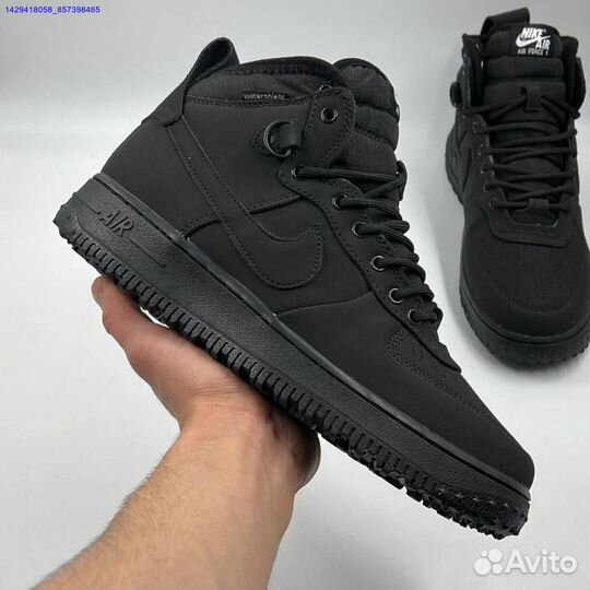 Ботинки Nike Air Force 1 Duckboot (с мехом) (Арт.64235)