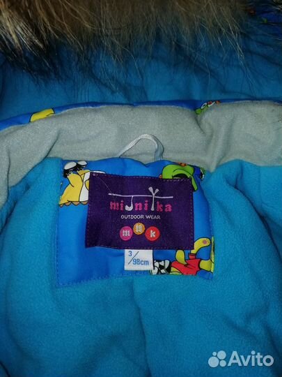 Зимний комбинезон для мальчика 92 98