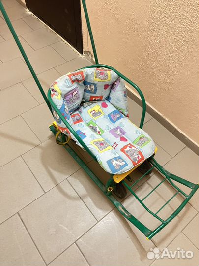 Санки на колесах