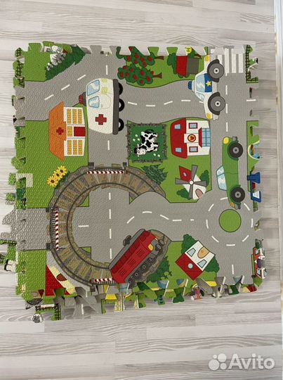 Детский коврик пазл