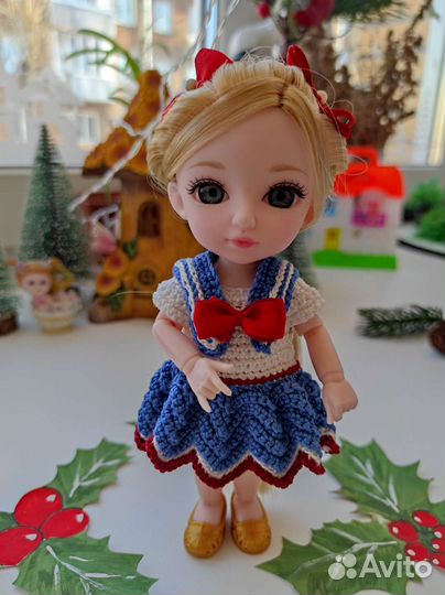 Кукла шарнирная в костюме Сейлормун