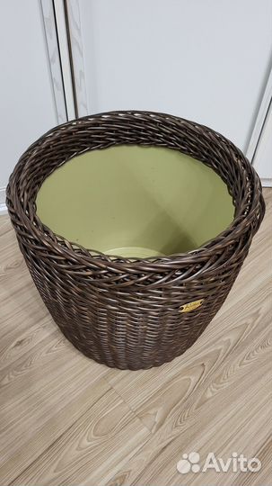 Кашпо из ротанга 30 литров
