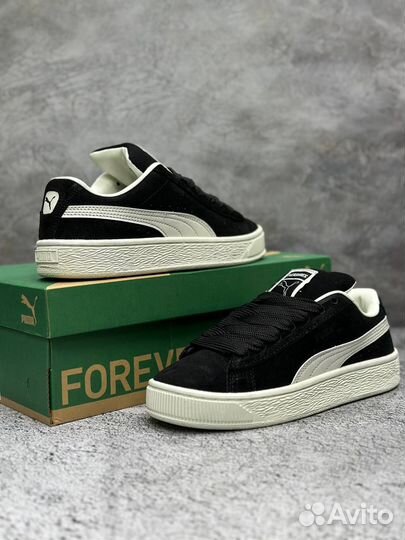 Кроссовки женские puma Suede XL Black