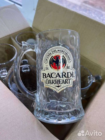 Пивные кружки Bacardi oakheart