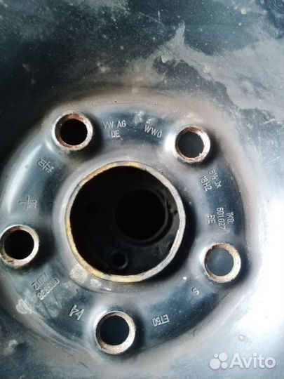 Диски штамповка р 16 Фольцваген Джетта