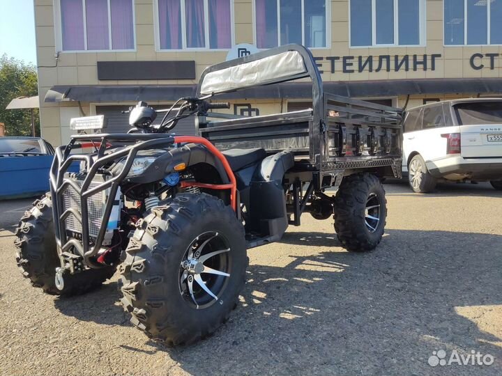 Грузовой квадроцикл tayga 4 WD 300 кубов с кузовом