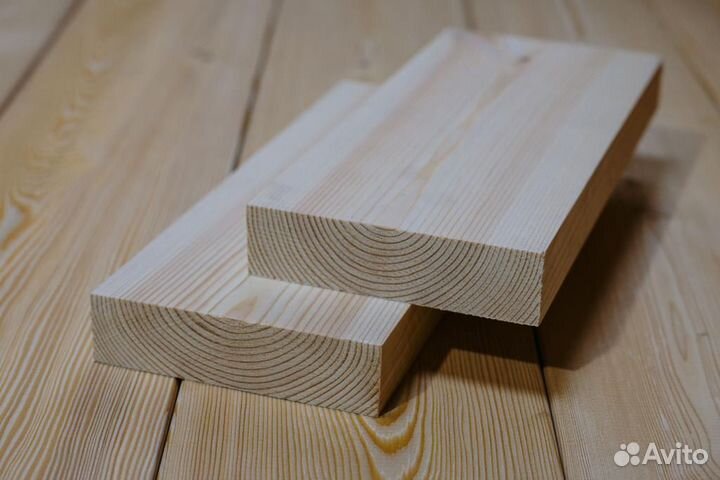 Доска сухая строганная 35х190мм