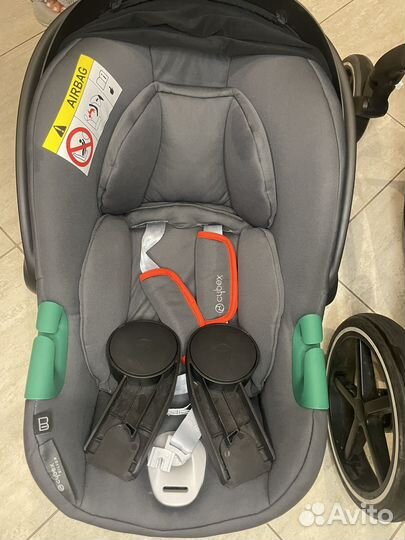 Коляска 3в1 Cybex Balios S lux Soho Grey