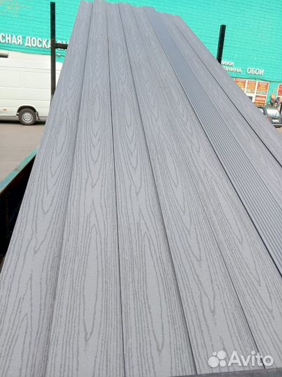 Полнотелая террасная доска дпк