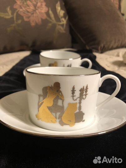 Чашка с блюдцем