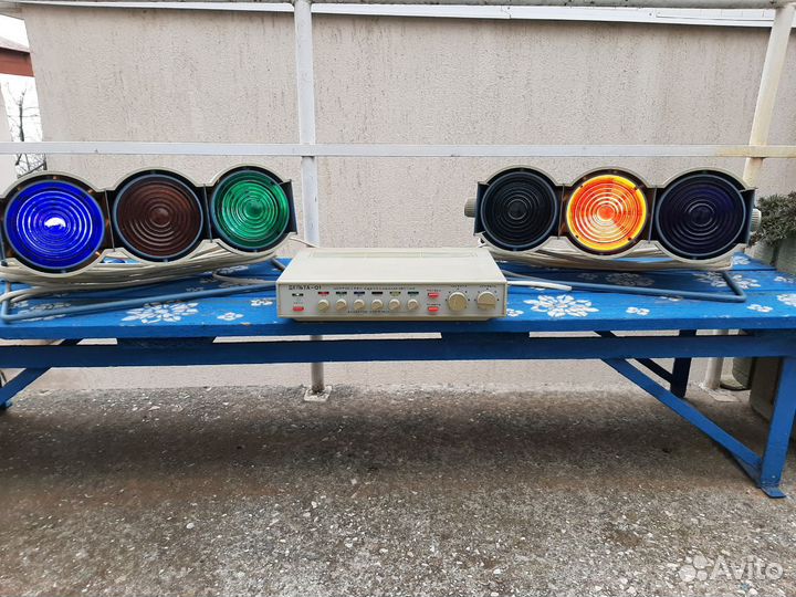 Цветомузыка СССР Дельта 01