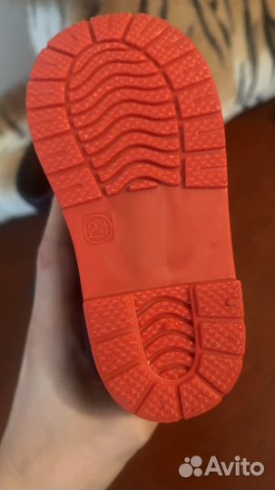 Резиновые сапоги детские 24