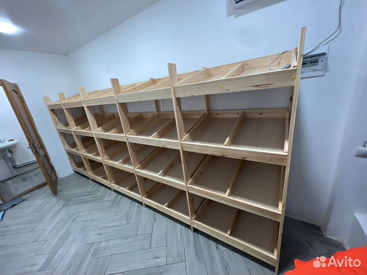 Полки деревянные