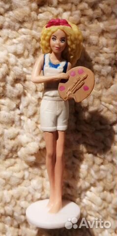 Mattel. Куколка-художница маленькая 7, 5см
