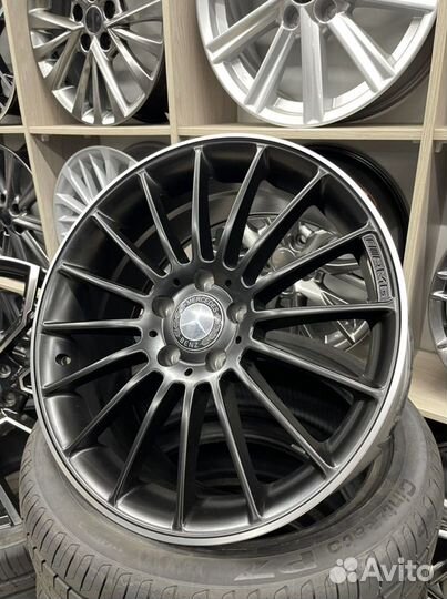 Диски спицы r18 5*112 одной ширины amg гравировка