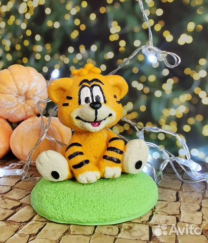 Мыло ручной работы. Тигрёнок из мультика