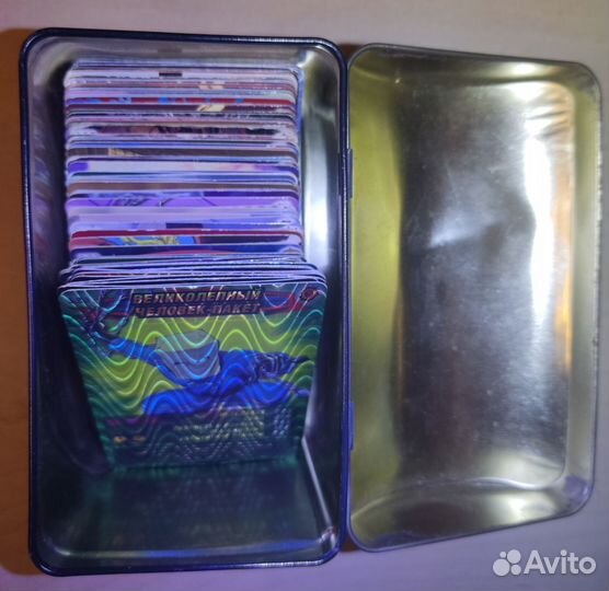 Коллекция карточек Человек Паук Герои и Злодеи