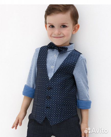 Жилетка acoola для мальчика нарядная р-р 122
