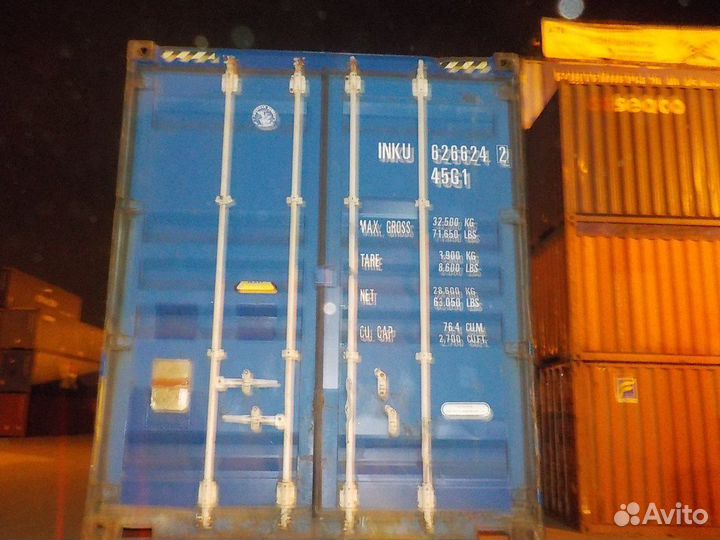 Контейнер 40 футов высокий б/у inku6266242