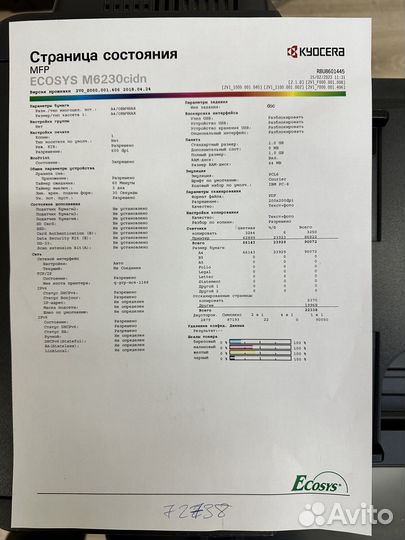 Мфу Kyocera M6230cidn