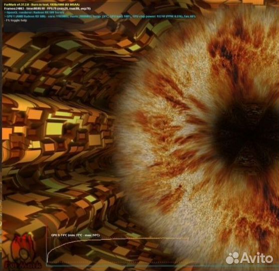 Видеокарта Asus RX 580