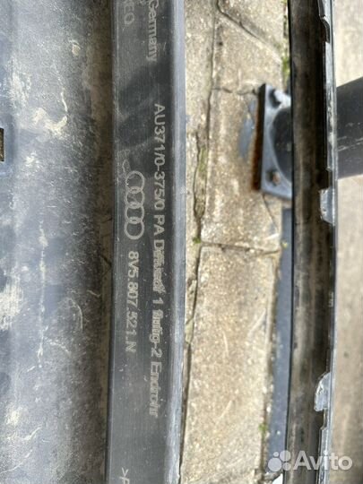 Юбка заднего бампера ауди а3 2012-2020