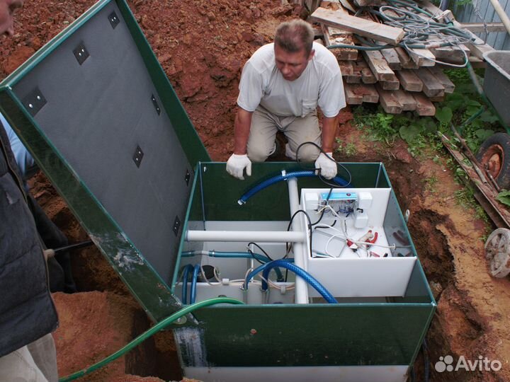 Септик эко Биодека 8 переливной