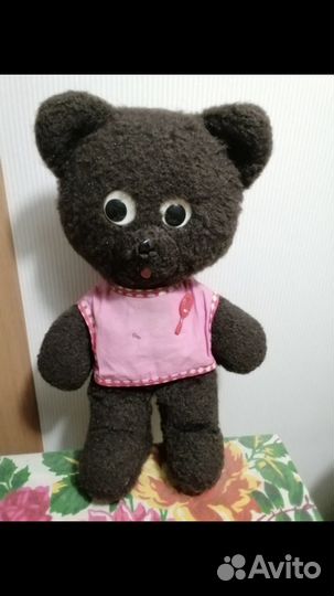 Мишка медведь плюшевый». Мягконабивной